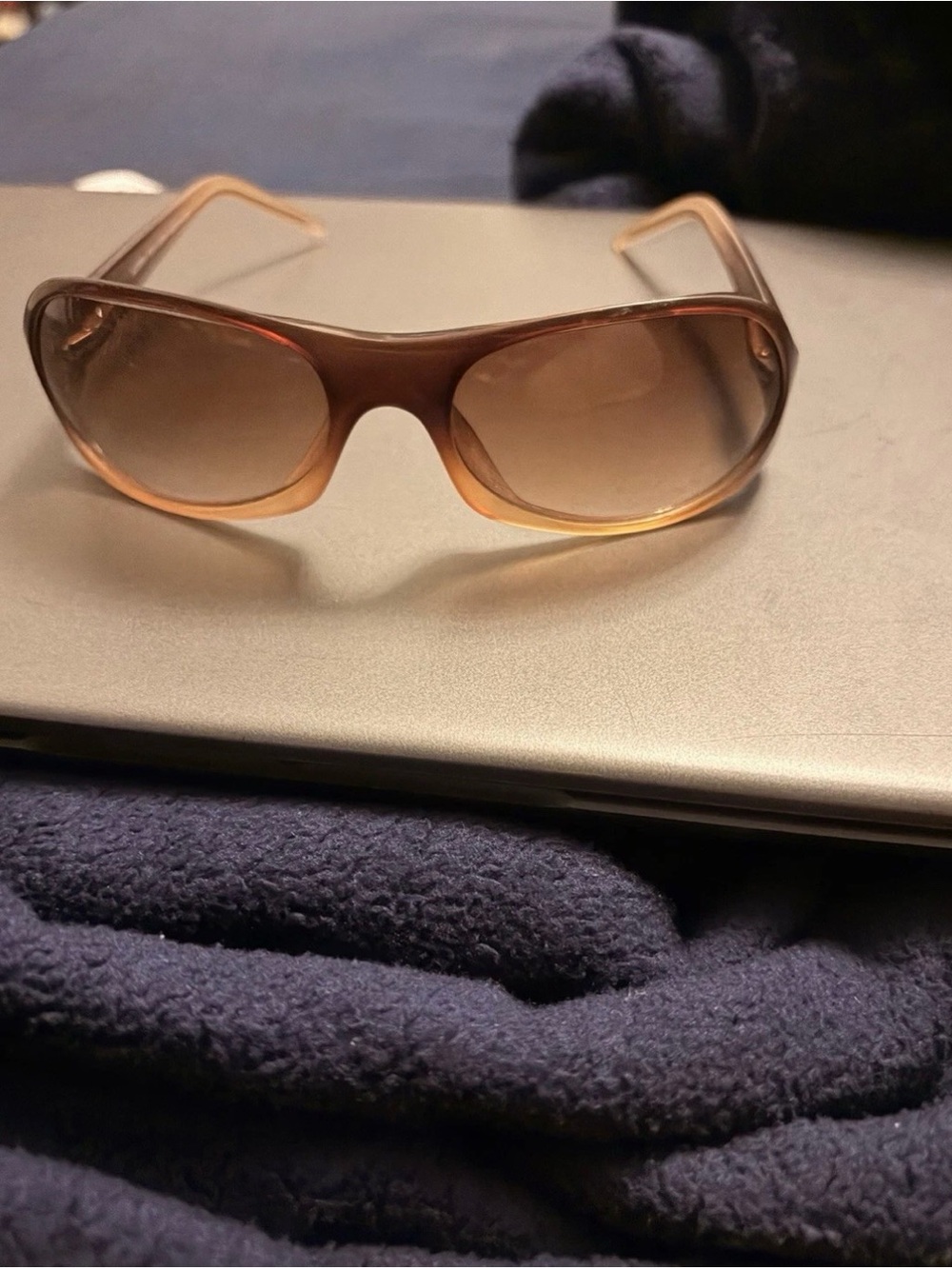 Fossil Brown Gradient Women's Sunglasses